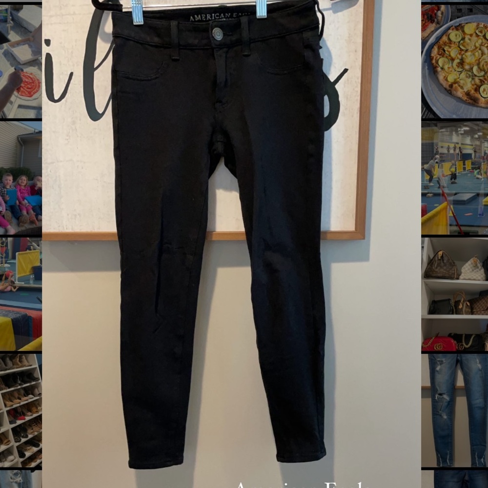 American Eagle Black pants
